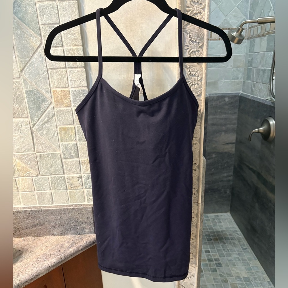 lululemon athletica Navy Tank Top